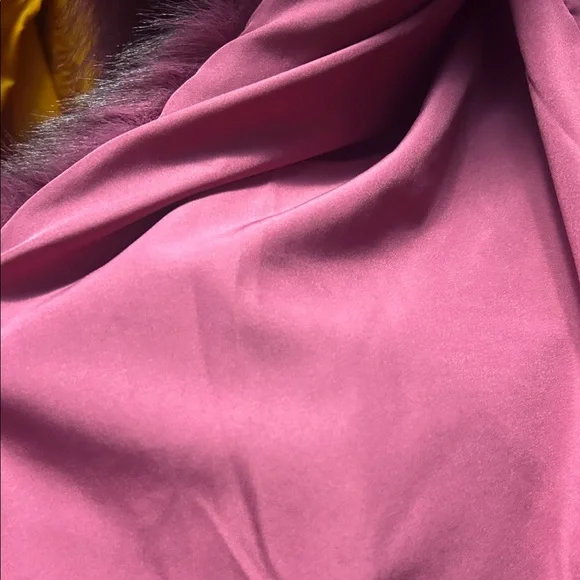 Fashion Nova Faux Fur Teddy Coat in Plum Purple - Picture 6 of 6